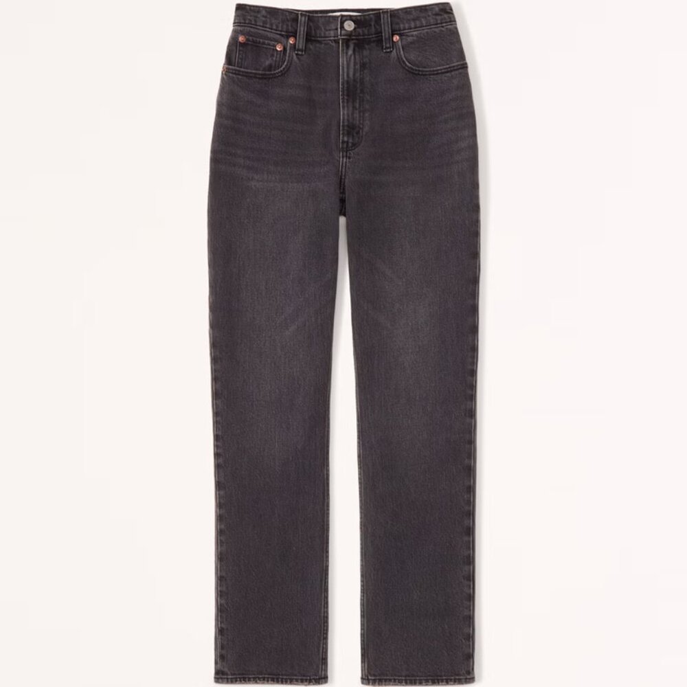 Abercrombie & Fitch Ultra High Rise 90s Straight Jean
